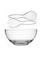 Marine Business Salad Bowl Transparent 26x26cm
