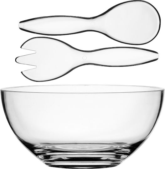 Marine Business Salad Bowl Transparent 26x26cm