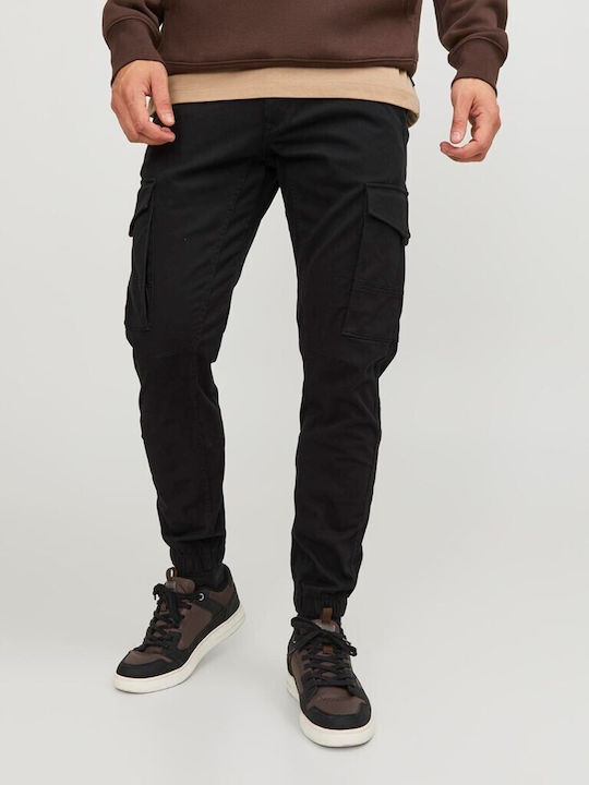 Jack & Jones Trousers Cargo in Slim Fit Oil Green