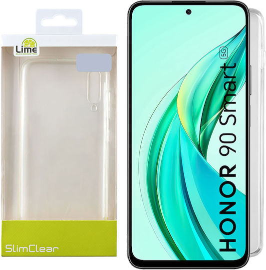 Lime Back Cover Σιλικόνης Διάφανο (Honor 90 Smart)