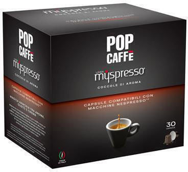 Kapseln Espresso Kompatibel mit Maschine Nespresso 30Mützen