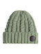 Tram Beanie Unisex Beanie Gestrickt in Türkis Farbe
