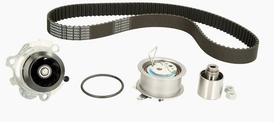 Set Curea de Distribuție Sincronizare Pompă de Apă Contitech Audi A2 Seat Arosa Ibiza III VW Lupo Polo 1.4d 1.9d 01.99-11.09