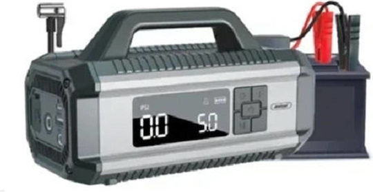 Andowl Qcq970 Φορητός Εκκινητής Μπαταρίας Αυτοκινήτου 13000mAh με Τρόμπα / Power Bank / USB