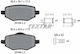 Textar Disc Brake Pad Set