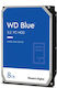 Western Digital Blue 8TB HDD Σκληρός Δίσκος 3.5" SATA III 5700rpm με 256MB Cache για Desktop WD80EAAZ