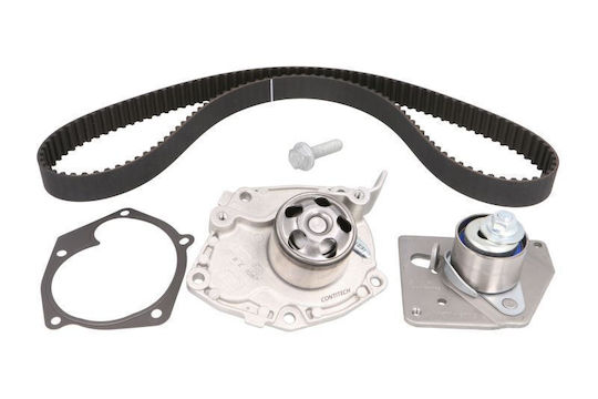 Set curea de distribuție sincronizare 132 dinți pompă de apă Contitech Volvo S40 I V40 Mitsubishi Carisma Space Star Nissan Interstar Primastar Opel Movano Vivaro A 1.9d