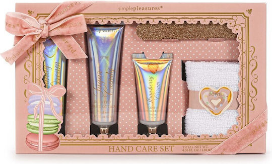 Tri-Coastal Design Sweet Pastels Skin Care Set for Moisturizing & Body Cleaning 5pcs