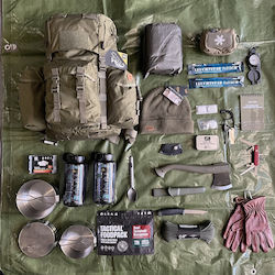 Army Depot Bushcarft Bergen II Χακί