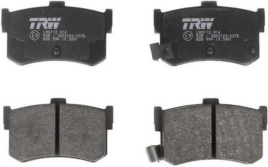 TRW Auto Bremsbelag Set 50,0mm Höhe 85,2mm Breite 15,0mm Dicke Acura Legende Honda Hyundai Rover