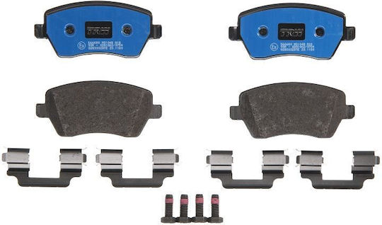 Set Plăcuțe De Frână Față Trw Automotive Dacia Duster Renault Zoe Suzuki Rapid Iii 1.3 1.6 Electric 02.05 52.5mm 116.4mm 17.3mm