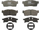 Trw Front Brake Pad Set Suzuki Alto Vi Celerio Height 42.8mm Width 108.7mm Thickness 14.6mm