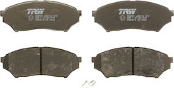 Front Brake Pads Set TRW Mitsubishi Pajero Pinin I 1.8/2.0 10.99-06.07 Height 48mm Width 123.2mm Thickness 15.5mm Front Brake Pads Set TRW Mitsubishi Pajero Pinin I 1.8/2.0 10.99-06.07 Height 48mm Width 123.2mm Thickness 15.5mm