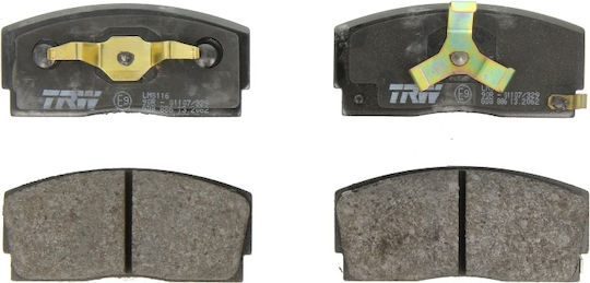 Set Plăcuțe De Frână Partea Din Față Trw Automotive Daihatsu Aplauze I Ii Charade Ii Iii 1.0-1.6 10.83-05.00 47.2mm 102.8mm 14.0mm