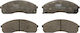 Set Plăcuțe De Frână Auto Partea Din Față Kia Carnival I Ii K2900 Magazin Online 2.5-2.9d 08.95 Înălțime 56.3mm Lățime 154.0mm Grosime 15.7mm