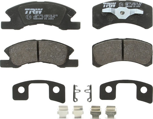 Set Plăcuțe de Frână Față Trw Auto Daihatsu Inimă V-vii Mitsubishi Miraj Toyota Pixis Spațiu 0.7 1.0 1.2 11.98