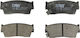 Set Plăcuțe De Frână Față Trw Geo Tracker Suzuki Vitara X-90 1.6 1.9d 2.0 01.88-03.99 43.5x103.5x14.8 Mm