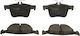 Trw Rear Brake Pads Set Audi A3 Q2 Q3 Tt Seat Ateca Leon Skoda Kodiaq Vw Arteon Height 56.2mm Width 123.0mm Thickness 16.2mm