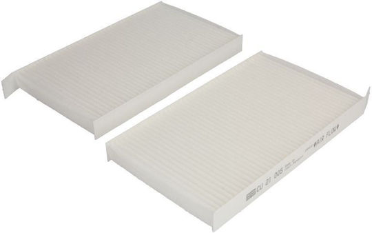 Cabin Air Filter Mann-Filter Hyundai H-1 Cargo Travel 2.5d Height 20mm Width 119mm Length 202mm Particle Filter