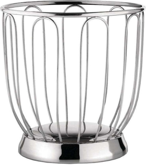 Alessi Φρουτιέρα Inox Ασημί 19x20εκ.