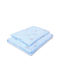 Bobono Set Kinderbettbezug Einzel mit Kissenbezug Blue 100x135cm