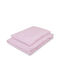 Bobono Set Kinderbettbezug Burgundy 90x120cm