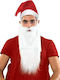 Weihnachtsaccessoire Weihnachtsmann Lange Weiße Bart #80782