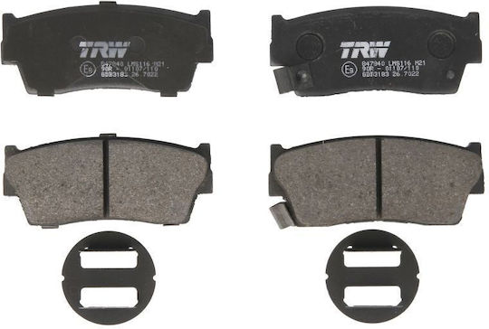 Set Plăcuțe De Frână Partea Din Față Trw Automotive Suzuki Vitara X-90 1.6/1.9d 09.95-03.99 Înălțime 43.5mm Lățime 103.5mm Grosime 14.8mm