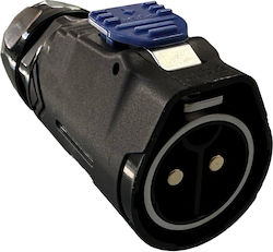 Wasserdichter Stecker 2-polig 50A Schnellverschlusssystem
