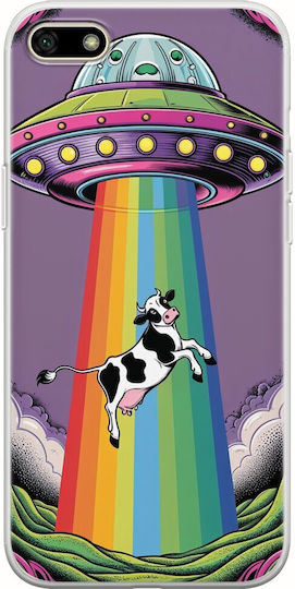 Ufo Huawei Y5 2018 Flexible Tpu Διάφανη Σιλικόνη