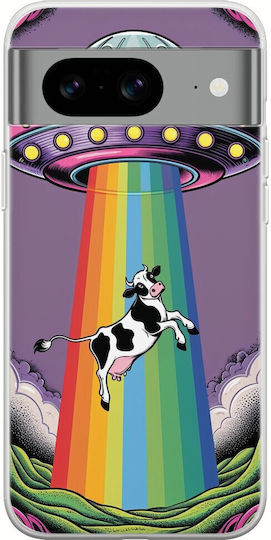 Ufo Google Pixel 8 5g Гъвкав TPU Прозрачен Силикон