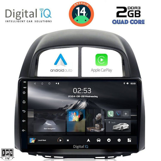 Sistem Audio Auto pentru Daihatsu Sirion 2006-2012 (Bluetooth/USB/AUX/WiFi/GPS/Apple-Carplay/Android-Auto) cu Ecran Tactil 10"