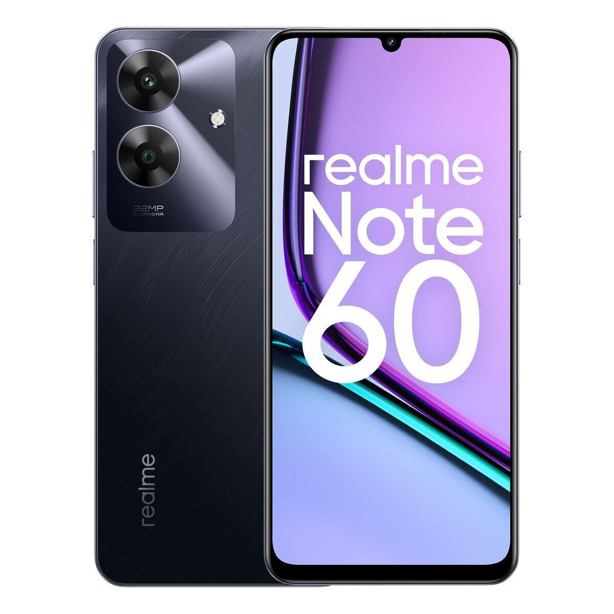 Realme Note 60 4Gb/128Gb ブラック2台 Realme Note 60 Dual SIM (4GB/128GB) Marble Black | Skroutz
