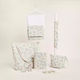 Handmade Baptism Set for Girl Daisy Theme 11pcs 331214 Ntampoudis Ntm-331214
