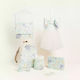 Handmade Baptism Set for Girl Theme Spring Garden 11pcs 331469 Ntampoudis Ntm-331469