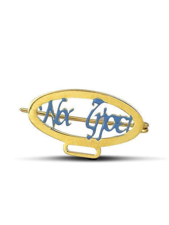 Themelidis Jewels Kinder Sicherheitsnadel aus Gold 9K MSP0702.007