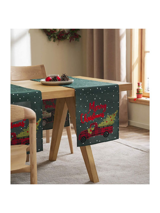 Gofis Home Weihnachtlich Tischtuch Läufer Stoff...