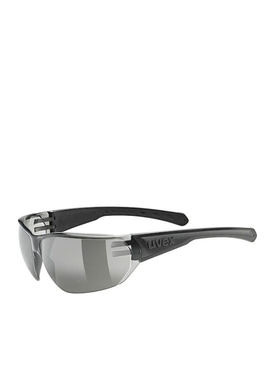 Uvex Men's Sunglasses with Gray Plastic Frame a...