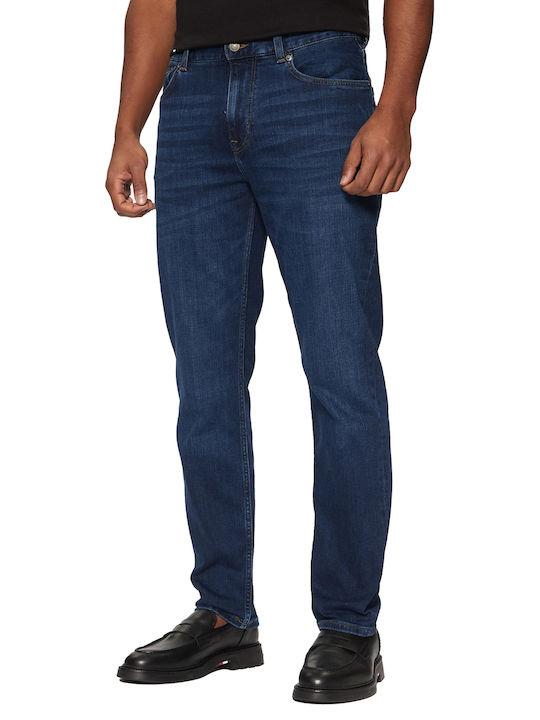Denton Herren Jeanshose Elastisch Dark Blue