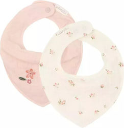 Little Dutch Fairy Blossom & Blossom Μπαντάνα Υφασμάτινη με Κουμπί Blossom 2τμχ