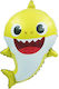 27" Baby Shark Ballon Gelb