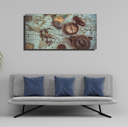 Πίνακας Vitange Χάρτης 90cm X 45cm