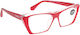 Oramont Women's Reading Glasses +2.75 in Red co...