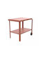 Ziipa Metallisches Küchenregal Mit 2 Ebenen Rote 73.2x50.8x87cm