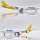 Ready-Made Metal Airplane Model Scale 1/400 JC Wings XX40157 Boeing 747-8F Polar Air Cargo DHL