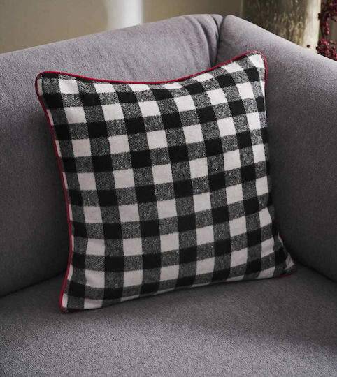 Gofis Home Christmas Decorative Square Pillowcase Multicolored 43x43cm