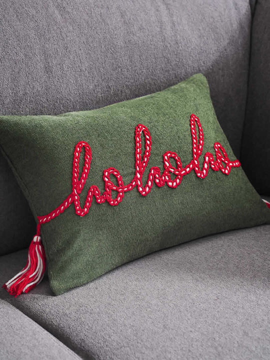 Gofis Home Christmas Decorative Rectangular Pillowcase 30x45cm