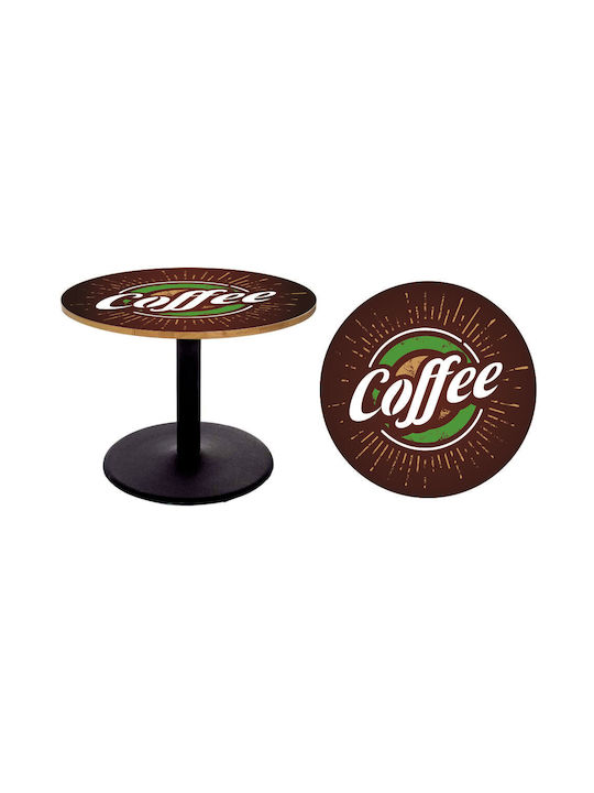 Coffee Table Sticker 5 50cm Diameter
