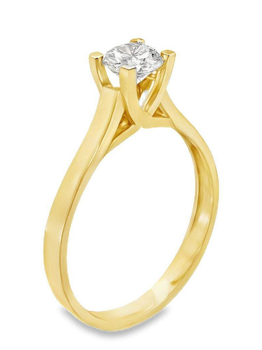 Xryseio Single Stone from Gold 14K