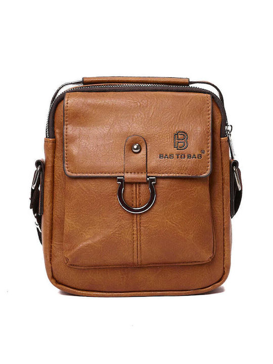 Herrentasche Schulter / Crossbody Braun